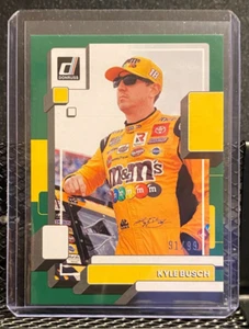 Kyle Busch 2023 Donruss Green #91/99 - Card # 55 - Picture 1 of 1