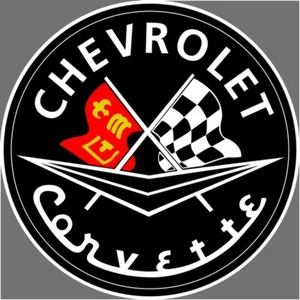 Garage Sign - Chevrolet Corvette - Circle 15" | Easy to Hang Décor Wall - Picture 1 of 2