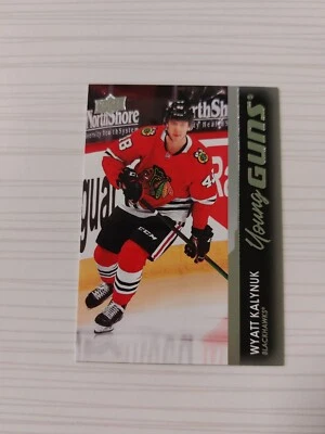 Wyatt Kalynuk Young Guns Rookie  Chicago Blackhawks  2021-2022  - Image 1 of 2