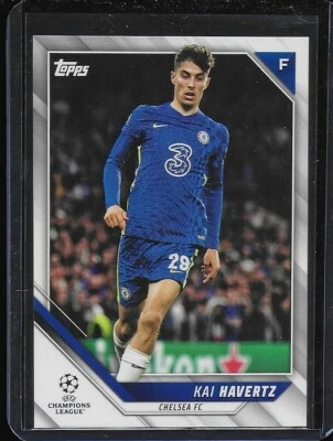 Kai Havertz 2021-22 Topps UEFA Champions League Soccer #186 - Chelsea FC - Image 1 of 2