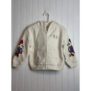 NWT Gap Mickey and Minnie Hooded Sweatshirt - Picture 1 of 2