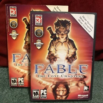 Fable The Lost Chapters - PC 2005 CD ROM Complete In Box and Case Microsoft - Image 1 of 4