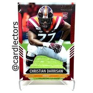 2021 Panini Score Football CHRISTIAN DARRISAW #369 RC Dots Red SP /460 VIKINGS - Bild 1 von 3