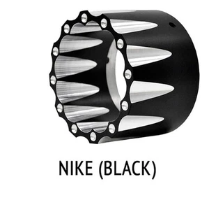 Harley Davison 4” Exhaust Tip Billet Aluminum Black And Chrome - Picture 1 of 3