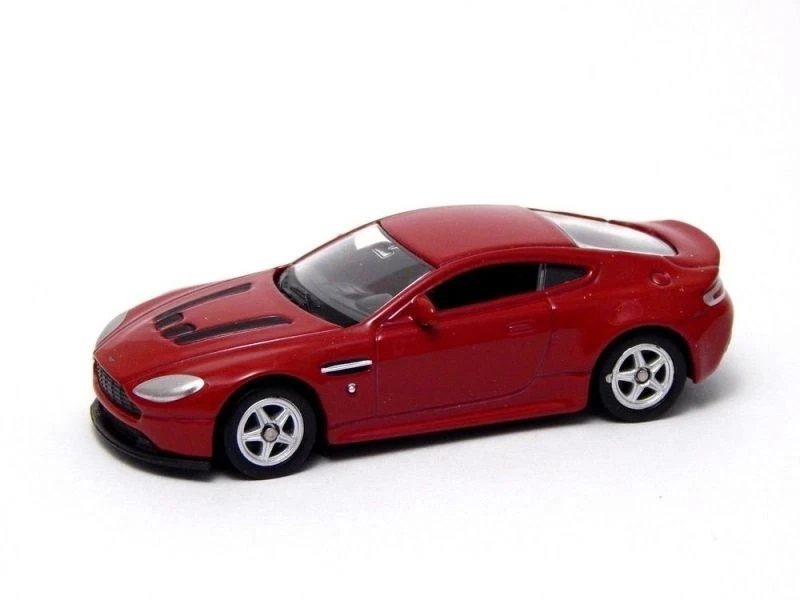 Auto giocattolo WELLY ASTON MARTIN V12 VANTAGGIO Maroon scala 1:60-1:64 3... - Immagine 1 di 1