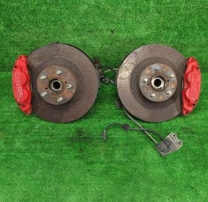 Subaru Impreza GC8 Front Knuckle Left/Right Set with Disc Caliper Used Genuine - Picture 1 of 9