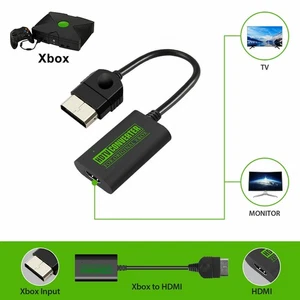 HDMI Konverter HD Video Kabel Unterstützung 480p/720p/1080i für Original XBOX USA - Bild 1 von 8