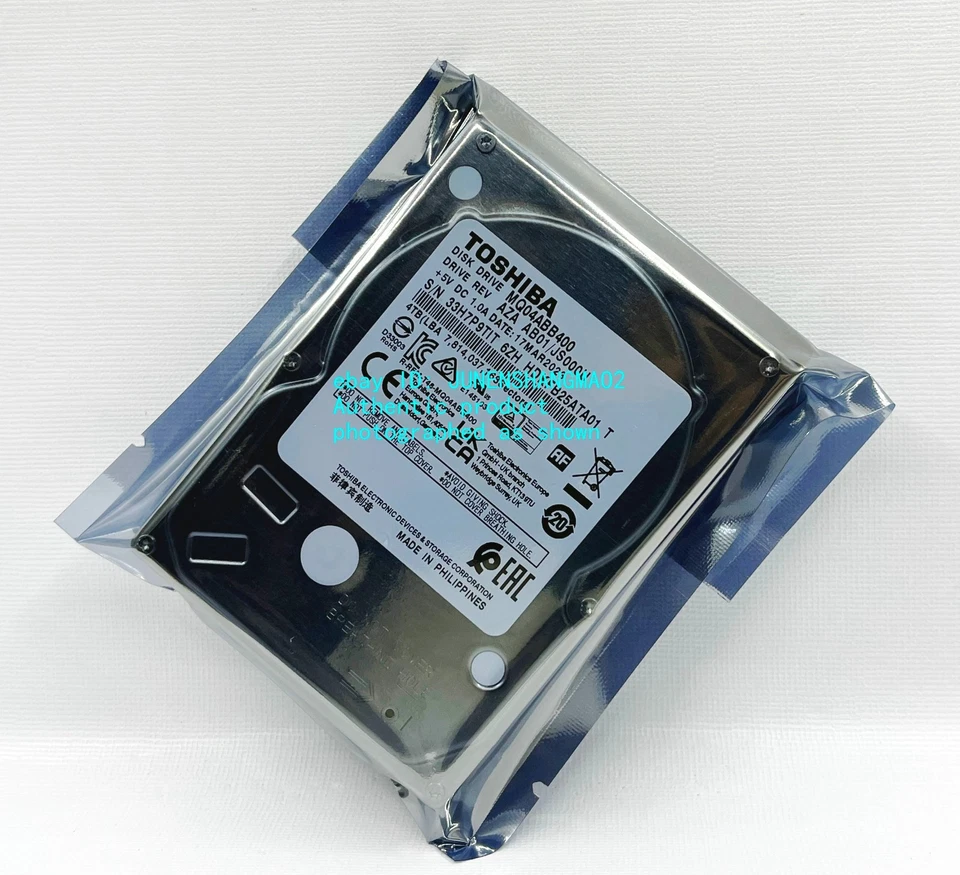 Brand new MQ04ABB400 Toshiba 4tb 2.5" notebook hard drive, thickness 15mm - Image 1 of 3