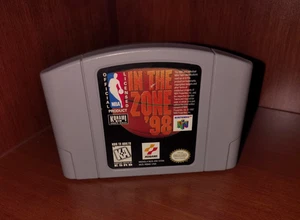 Nintendo 64 Basketball Game "In the Zone 98" NBA Official Licensed "Working" - Picture 1 of 10