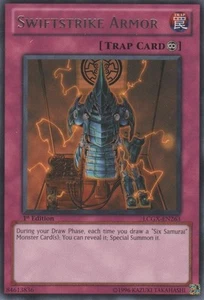 Swiftstrike Armor - LCGX-EN263 - Rare - 1st Edition - Moderately Played - Picture 1 of 1