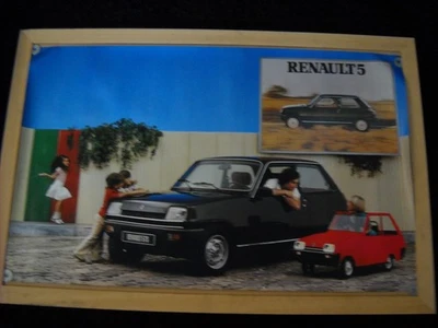 AFFICHE POSTER RENAULT 5 TS  - R5 TS - Photo 1/3