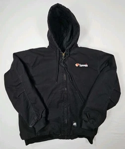 Bern HJ51BK schwarz Heritage Duck Canvas Kapuze isolierte Jacke Mantel X Large - Bild 1 von 13