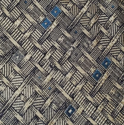 1950s 1960s VINTAGE ~ SULKA ~ SKINNY MENS TIE ~ GRAY SILVER BLUE ~ 53" - Image 1 of 4