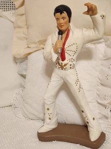 Elvis Presley Hand Painted Mold Full Body Standing Figure Approx 15" Tall - Picture 1 of 11