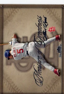 2005 Fleer Showcase #1MG Albert Pujols Measure of Greatness St. Louis Cardinals - Picture 1 of 1