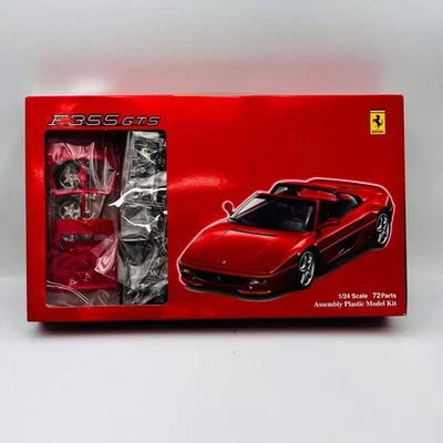 Fujimi 1/24 72Parts Assemblaggio Plastica Model Kit Ferrari F355GTS Real... - Immagine 1 di 4
