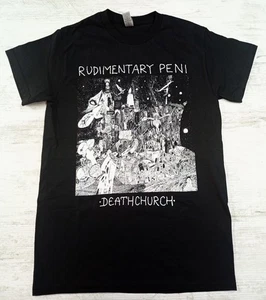 Rudi - Hardcore Punk schwarzes T-Shirt mit handgezogenem Siebdruck - Bild 1 von 2