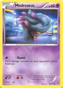 Misdreavus 65/162 XY BREAKthrough Pokemon 004241 - Picture 1 of 2