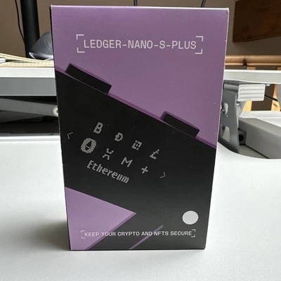 Ledger Nano S Plus Crypto Hardware Wallet Matte Black Not Compatible with iOS - Image 1 of 4