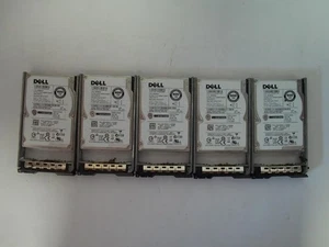 Lot Of 5* Dell G76RF 600GB 10K SAS 2.5 6G HUC109060CSS600 (0B26024) (J374) - Afbeelding 1 van 8