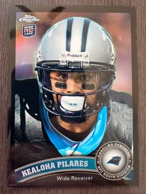 2011 Topps Chrome Kealoha Pilares #194 RC Black Refractor Rookie serial /299 - Image 1 of 2