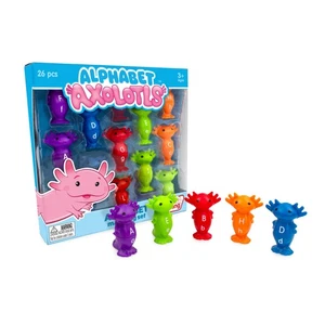 Alphabet Axolotls Matching Game for Kids 3+ - ABC, Upper & Lower Case Learning - Picture 1 of 5