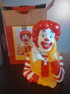 1997 Ronald McDonald Cookie Jar by Treasure Craft  With Box - Picture 1 of 4