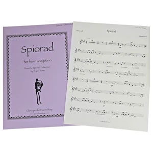 Spiorad Horn and Piano Sheet Music Bryan Rowe Complete Score French Horn - Picture 1 of 8