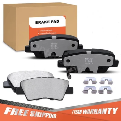 Rear Brake Pads for 2014-2018 Kia Forte Optima 2013-2017 Hyundai Elantra Sonata Foto 1 de 4