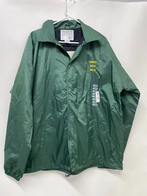 Hungry Ghost Press Adult XL Providence Henchmen Coaches Jacket Green Windbreaker - Image 1 of 2