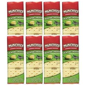 Galletas sándwich Munchies Doritos QUESO JALAPENO CHEDDAR 1,38 OZ. (8 paquetes) - Imagen 1 de 5
