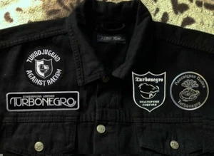 Turbonegro Deathpunk Forever Cut-Off Denim Battle Jacket Apocalypse Dudes Rock 9 - Bild 1 von 14