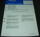Einbauanleitung Volvo 740 / 760 B200E B230E B230K Radio Entstörung 10/1985!