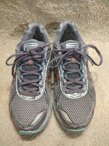 Brooks Adrenaline GTX 12 Trail Running Shoes Gray Gore-Tex Women's Size 8.5 - Picture 1 of 11
