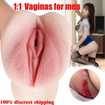 Masturbador Masculino Bolsillo Coño Realista Vagina Figura PVC Muñeca Juguete Sexual para Hombres Foto 1 de 4