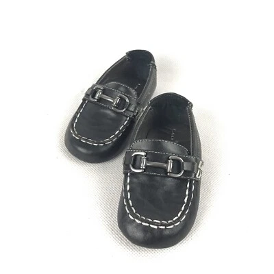 Zapatos de vestir Cole Haan Mini Bit para bebé niño negros TALLA 4 Foto 1 de 4