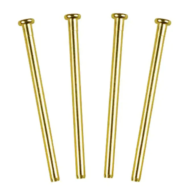 4 pasadores de bisagra Gatehouse de 4 pulgadas - Acabado de latón pulido - 0308923 - NUEVO Foto 1 de 1