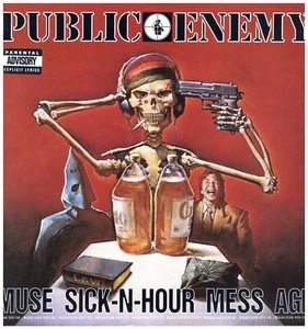 Public Enemy - Muse Sick-N-Hour Mess Age '94 2xLP US ORG!EX/EX - Picture 1 of 5