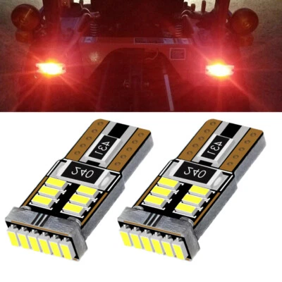 2x Bombillas LED blancas brillantes para moto de nieve Polaris RMK 700 1997-2005 Foto 1 de 4
