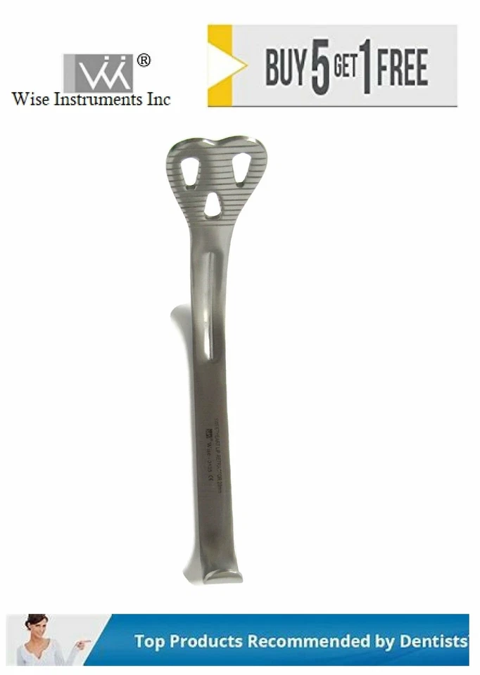 Dental Surgical Weider Cheek & Tongue Retractor "SweetHeart" by Wise Instruments - Image 1 of 1