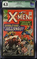 CGC 4.5 Uncanny X-Men#12 MEGA KEY! Origin Of Prof. X MCU 1st App Juggernaut VG+!