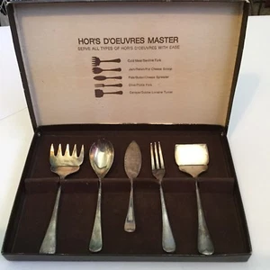 Godiger Serling Silber Hor’s D’oeuvres Master Set 5-teilig inklusive Originalkarton - Bild 1 von 7