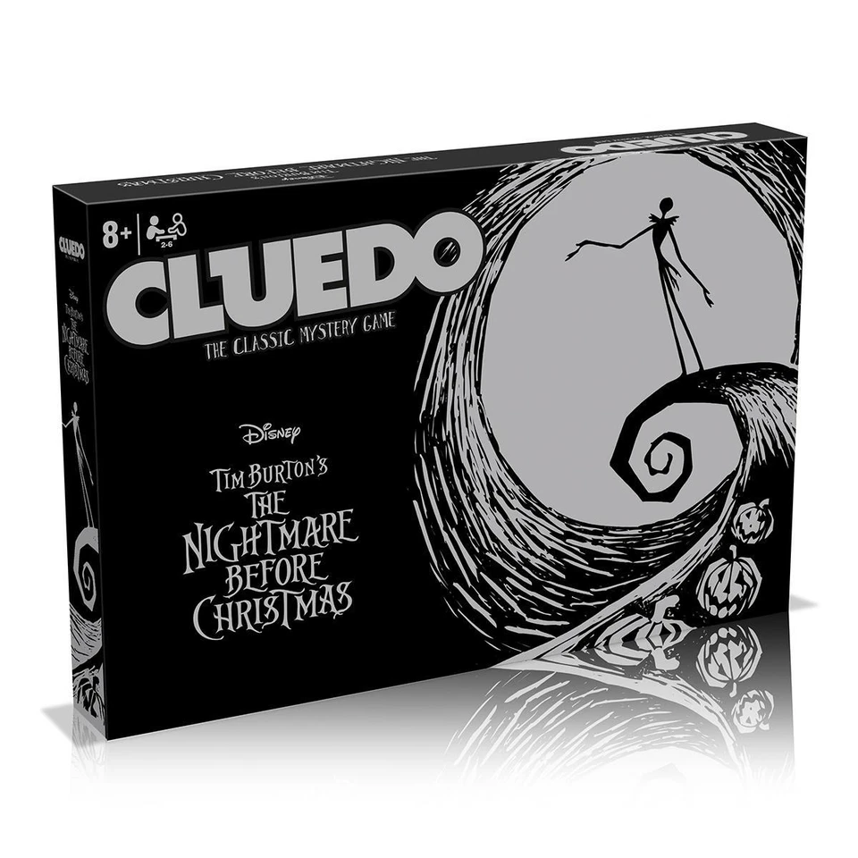 Nightmare Before Christmas Cluedo Mystery Board Game - Image 1 of 4