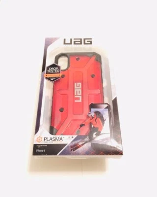 [UAG] Urban Armor Gear Funda/Cubierta de Plasma para Apple iPhone X/XS 5.8" pulgadas (Rojo/BK) Foto 1 de 4