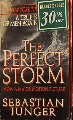 The Perfect Storm by Sebastian Junger (2009, Paperback) True Sea Survival Foto 1 de 2