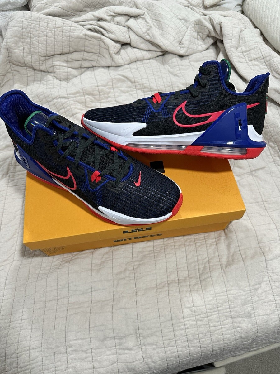 Nike LeBron Witness 6 Black Deep Royal Blue for Sale Nike LeBron Witness 6 Black Deep Royal Blue for Sale