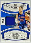 Blake Griffin 2019-20 National Treasures #NBM-BGF All-NBA Materials Game Worn