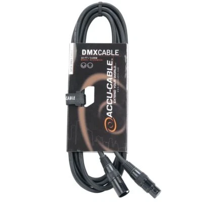 Accu-Cable 5-Pin DMX Cable, 10 ft - Image 1 of 2
