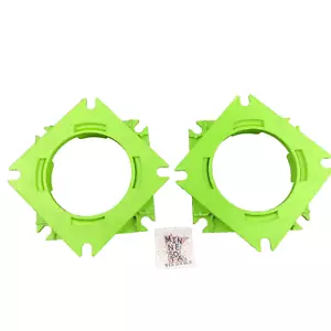 2 Giradischi Girevoli Vintage Construx Verde di Fisher Price - Ricambi - Foto 1 di 4