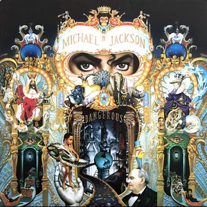 Michael Jackson CD Dangerous - Rare Cardboard Sleeve - Europe (EX/EX) - Photo 1/3